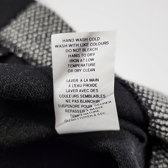 Cleo Sleeveless Dress Black Grey Boat Neckline Knee Length Fitted Size 10 - Picture 8 of 12